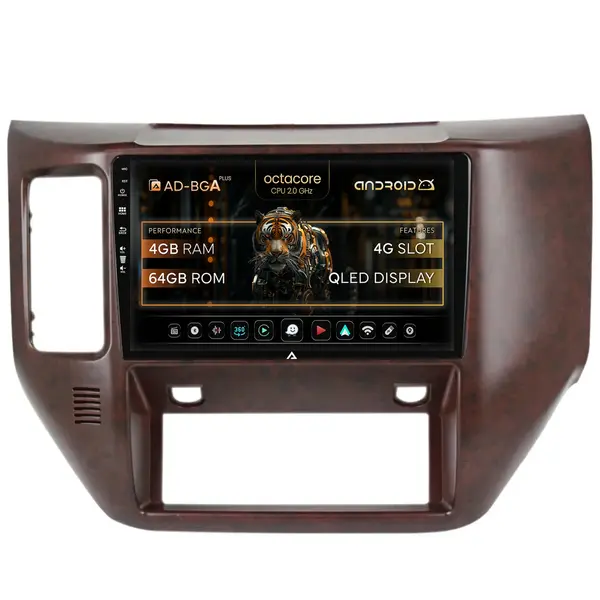 Navigatie Nissan Patrol (2004-2012), Android, A-Octacore 4GB RAM + 64GB ROM, 9 Inch - AD-BGA9004+AD-BGRKIT166V3