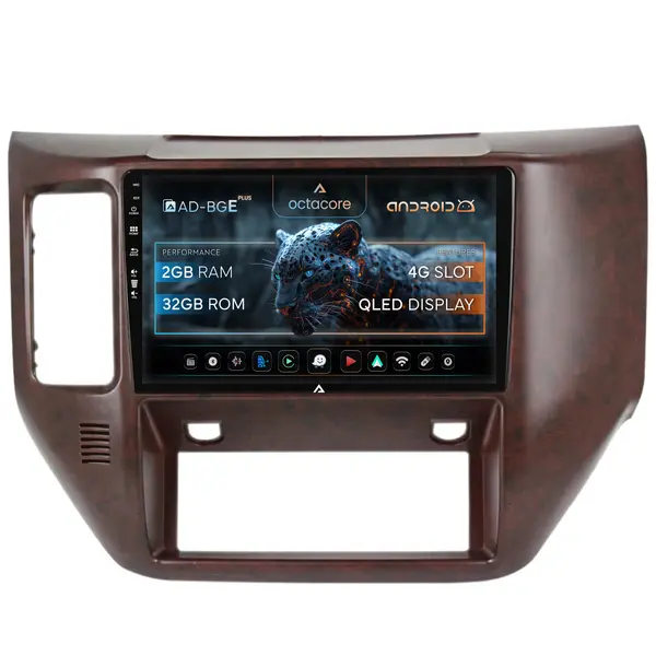 Navigatie Nissan Patrol (2004-2012), Android, E-Octacore 2GB RAM + 32GB ROM, 9 Inch - AD-BGE9002+AD-BGRKIT166V3