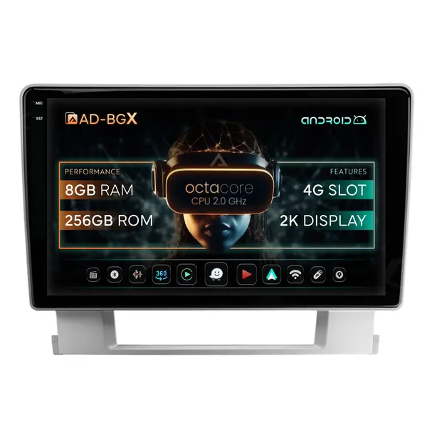 Navigatie Opel Astra J, Android, X-Octacore 8GB RAM + 256GB ROM, 9.5 Inch - AD-BGX9008+AD-BGRKIT253