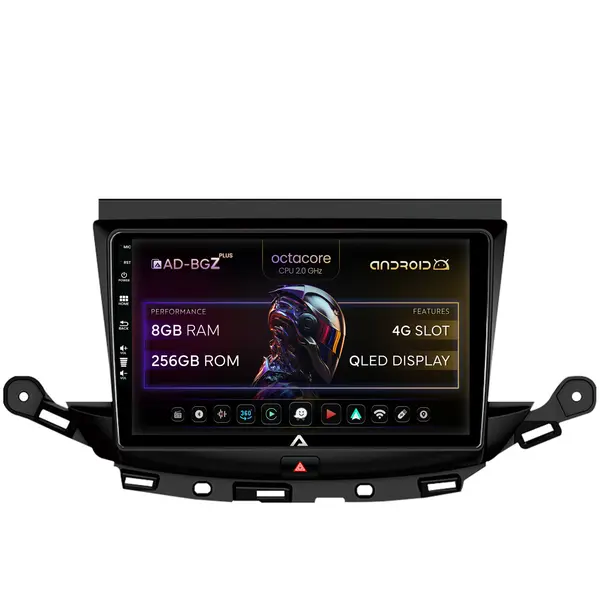 Navigatie Opel Astra K, Android, Z-Octacore 8GB RAM + 256GB ROM, 9 Inch - AD-BGZ9008+AD-BGRKIT251