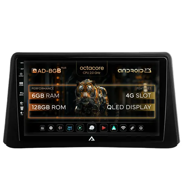 Navigatie Opel Mokka (2012-2016), Android, B-Octacore 6GB RAM + 128GB ROM, 9 Inch - AD-BGB9006+AD-BGRKIT390