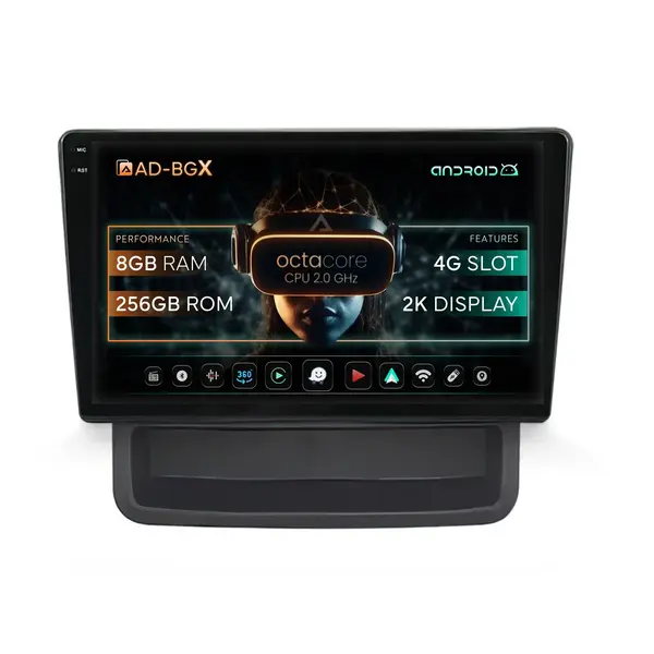 Navigatie Opel Vivaro Renault Trafic (2010-2014), Android, X-Octacore 8GB RAM + 256GB ROM, 10.36 Inch - AD-BGX10008+AD-BGRKIT392