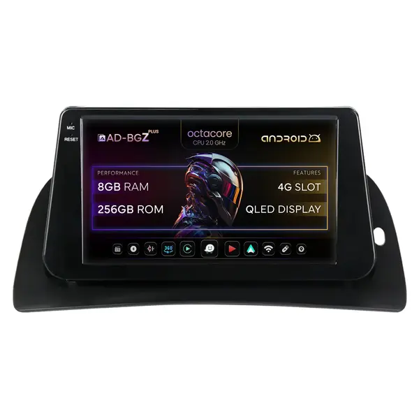 Navigatie Renault Kangoo (2008-2021) Android, Z-Octacore 8GB RAM + 256GB ROM, 9 Inch - AD-BGZ9008+AD-BGRKIT373
