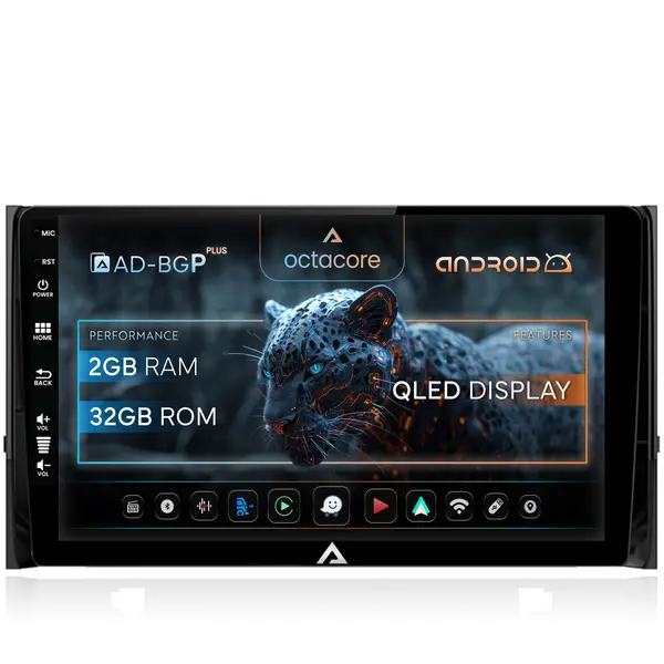 Navigatie Skoda Kodiaq, Android, P-Octacore 2GB RAM + 32GB ROM, 10.1 Inch - AD-BGP10002+AD-BGRKIT028