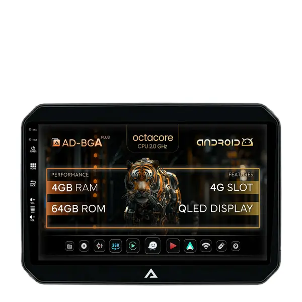 Navigatie Suzuki Ignis (2016+), Android, A-Octacore 4GB RAM + 64GB ROM, 9 Inch - AD-BGA9004+AD-BGRKIT308