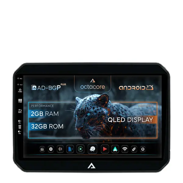 Navigatie Suzuki Ignis (2016+), Android, P-Octacore 2GB RAM + 32GB ROM, 9 Inch - AD-BGP9002+AD-BGRKIT308