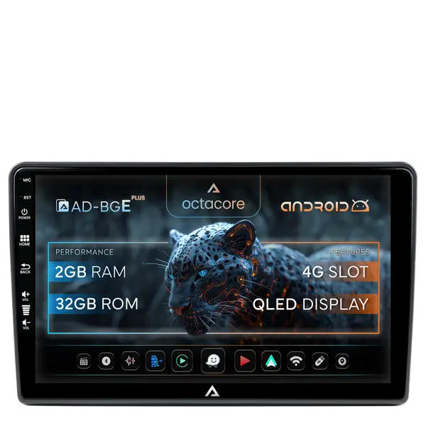 Navigatie Toyota Auris (2006-2012), Android, E-Octacore 2GB RAM + 32GB ROM, 9 Inch - AD-BGE9002+AD-BGRKIT091V2