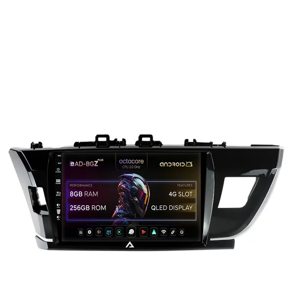 Navigatie Toyota Corolla (2012-2016), Android, Z-Octacore 8GB RAM + 256GB ROM, 10.1 Inch - AD-BGZ10008+AD-BGRKIT076