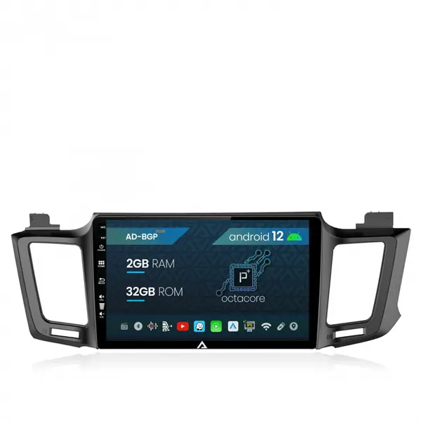 Navigatie Toyota RAV4 (2013-2018), Android 12, P-Octacore 2GB RAM + 32GB ROM, 10.1 Inch - AD-BGP10002+AD-BGRKIT060