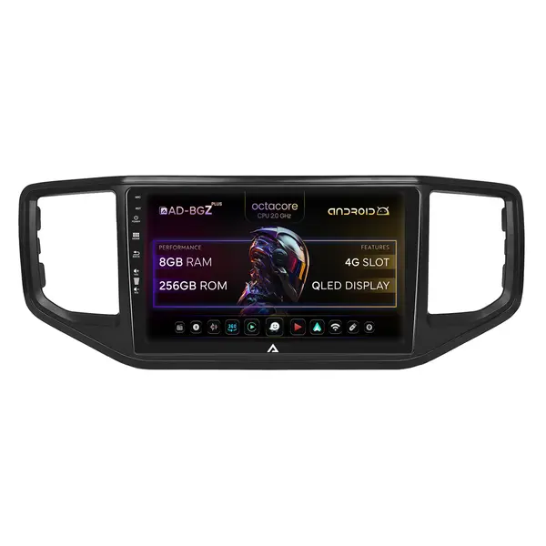 Navigatie Volkswagen Amarok (2017-2021), Android, Z-Octacore 8GB RAM + 256GB ROM, 9 Inch - AD-BGZ9008+AD-BGRKIT030