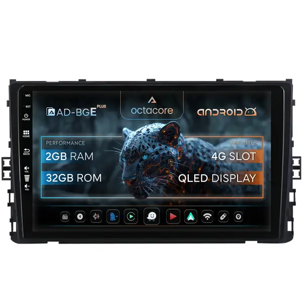 Navigatie Volkswagen Arteon (2017+), Android, E-Octacore 2GB RAM + 32GB ROM, 9 Inch - AD-BGE9002+AD-BGRKIT041V4