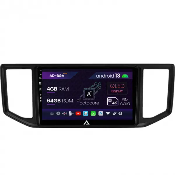 Navigatie Volkswagen Crafter (2017+), Android 13, A-Octacore 4GB RAM + 64GB ROM, 10.1 Inch - AD-BGA10004+AD-BGRKIT056