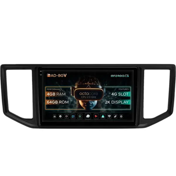 Navigatie Volkswagen Crafter (2017+), Android, V-Octacore 4GB RAM + 64GB ROM, 10.36 Inch - AD-BGV10004+AD-BGRKIT056