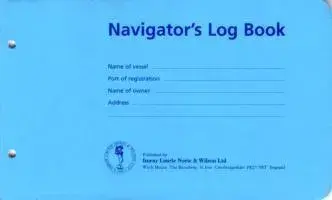 Navigator's Log Book Refill/***