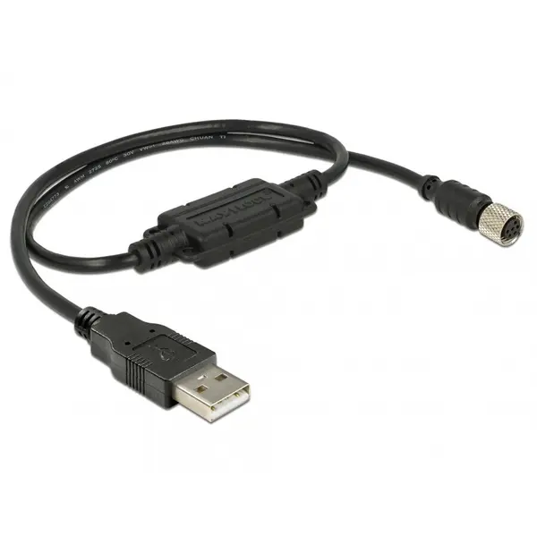 Navilock Cablu M8 waterproof la USB-A 2.0 M-T, Navilock 62970