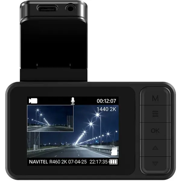 NAVITEL Camera auto DVR NAVITEL R460, 2K, Dual Channel, Senzor SONY IMX335, Unghi 160 grade