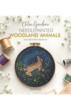 Needlepainted Woodland Animals: Exquisite Embroidered Art - Chloe Giordano