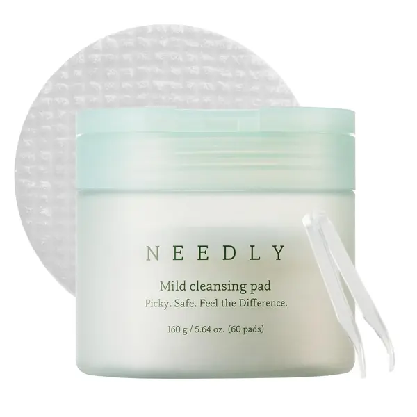 NEEDLY - Mild Cleansing Pad, Makeup Remover, 60 pcs