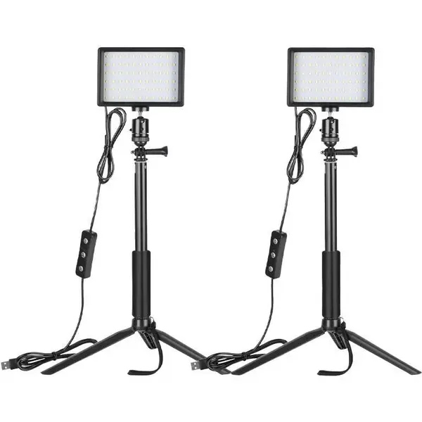 Neewer Kit Neewer ZC-10S doua lampi LED + filtre + trepiede
