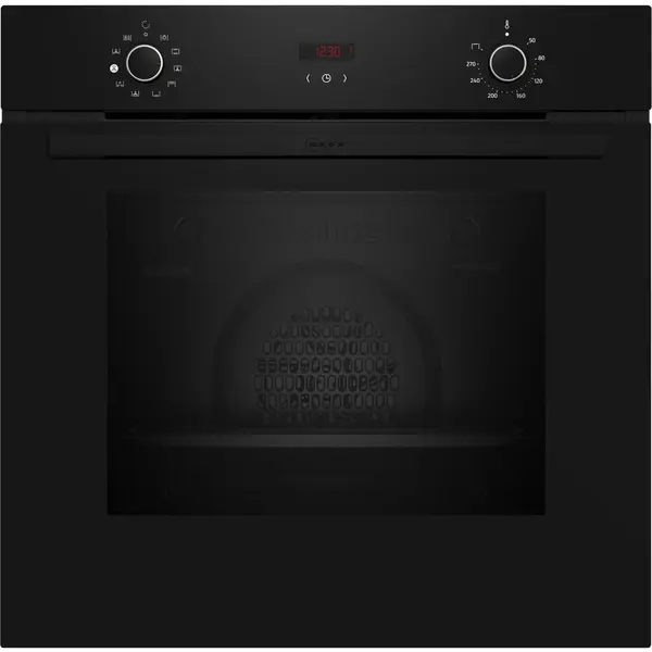 NEFF Cuptor electric incorporabil Neff B1CVD0AK3, N 30, 71 l, cu suport pentru abur, 60 x 60 cm, 8 moduri incalzire, clasa de eficienta energetica A+, Negru