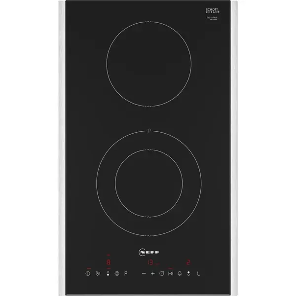 NEFF Plita incorporabila Neff T13TDF9L8, N 70, control tactil, negru, 30 cm