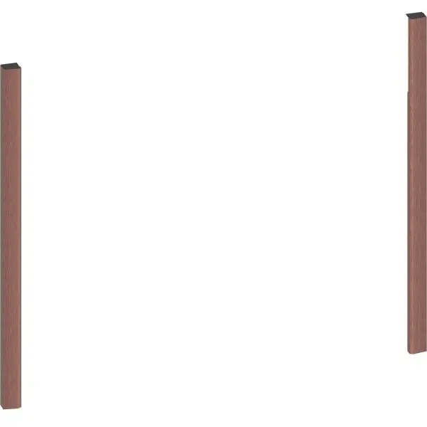NEFF Set decorativ NEFF by ADEK Bauteile 45cm Flex Design ZC045BY0 - 17007837, Pentru N70 si N90, Brushed Bronze