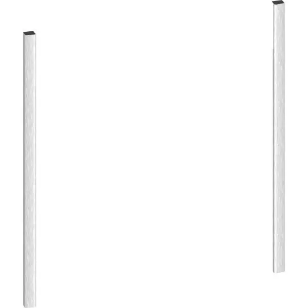 NEFF Set decorativ NEFF by ADEK Bauteile 60cm Seamless Combination cu Flex Design ZC060MY0 - 17007843, Necesar in cazul suprapunerii peste un sertar termic de 14cm, Pentru N70 si N90, Metallic Silver