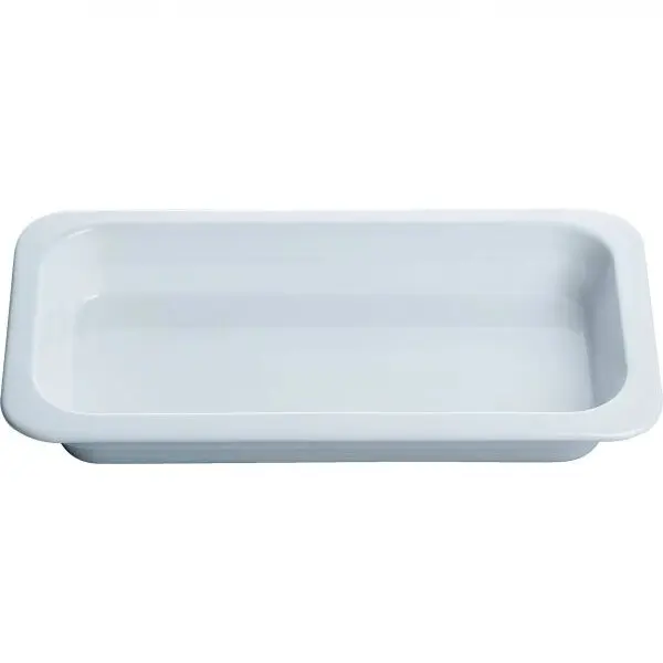 NEFF Tava ceramica neperforata NEFF Z1665X0 - 00573899, L23.6cm, l17.5cm, H4.6cm, Adancime 38mm, G1.4kg, GN1/3