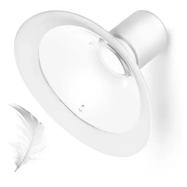 NENO Neno Breast Shield with Connector cupă din plastic cu conector pentru pompă de sân 21 mm 1 buc