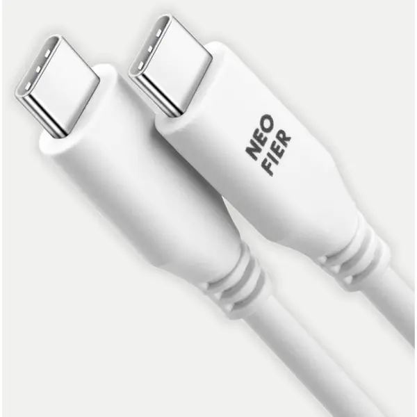 Neofier Cablu de incarcare / date Premium NeoFier Type C - Type C 3A 1M, Alb