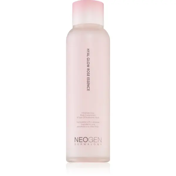 Neogen Dermalogy Hyal Glow Rose Essence emulsie hidratanta cu apă de trandafiri 160 ml