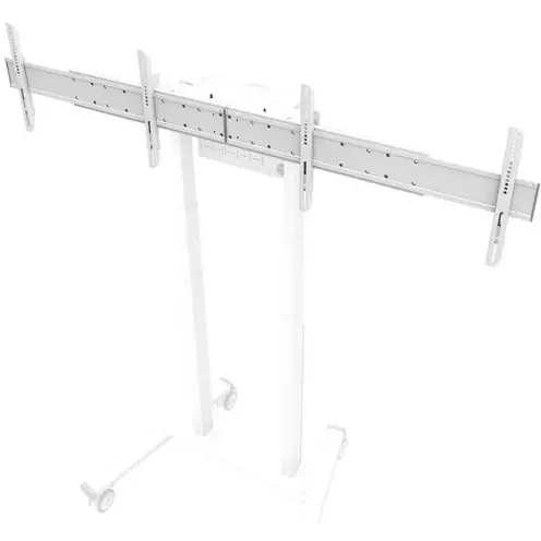 NEOMOUNTS Adaptor stand Neomounts MOVE ADM-875WH2, pentru 2 ecrane intre 42-65 inch, Alb