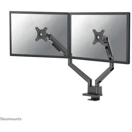 NEOMOUNTS Suport birou dublu pentru monitoare Neomounts DS70-250BL2, Diagonala 17-32, Greutate maxima 9 kg, VESA 75x75~100x100mm, Negru