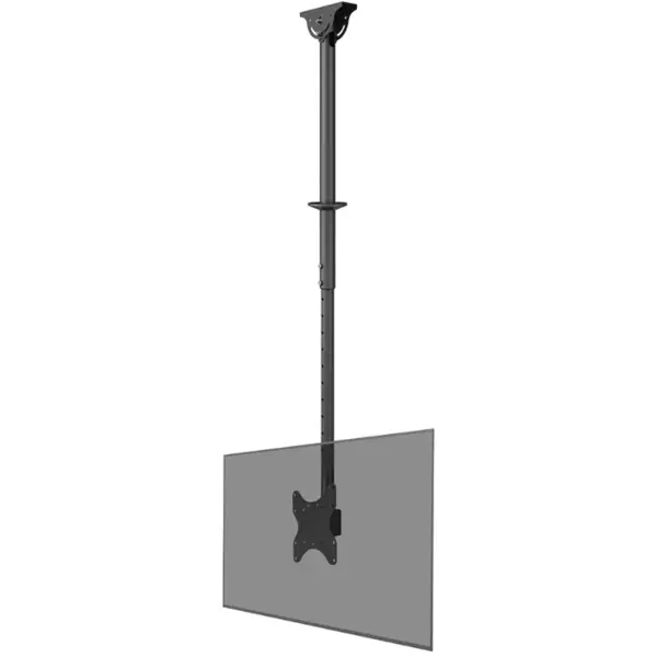 NEOMOUNTS Suport TV / Monitor Neomounts CL35-340BL12, de tavan, reglabil inaltime 106-156 cm, ecran 23-42 inch, Negru