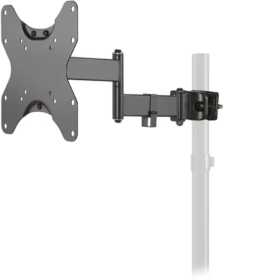 NEOMOUNTS Suport TV / Monitor Neomounts FL40-450BL12, pentru montaj pe stalp, reglabil, ecran 23-42 inch, Negru