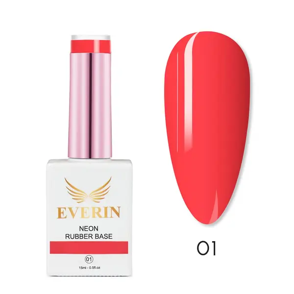 Neon Rubber Base Everin 15ml- 01 - NRYDJ-4