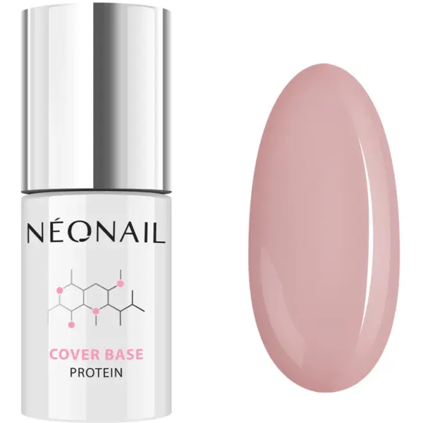 NEONAIL Cover Base Protein baza gel pentru unghii culoare Natural Nude 7,2 ml