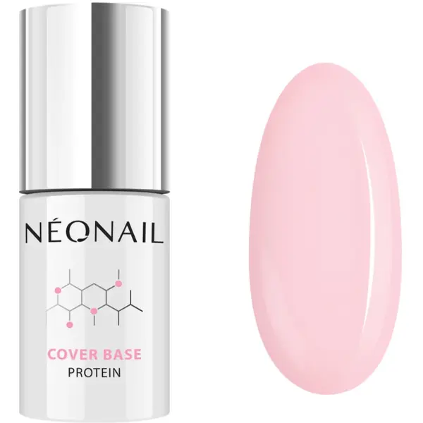 NEONAIL Cover Base Protein baza gel pentru unghii culoare Nude Rose 7.2 ml