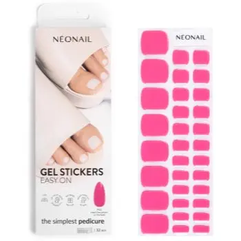 NEONAIL Easy On Gel Stickers folii autocolante pentru unghii cu utilizarea lămpii UV/LED