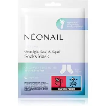 NEONAIL Foot Care Overnight Reset & Repair Socks Mask masca regeneratoare pentru picioare sub formă de șosete pentru noapte