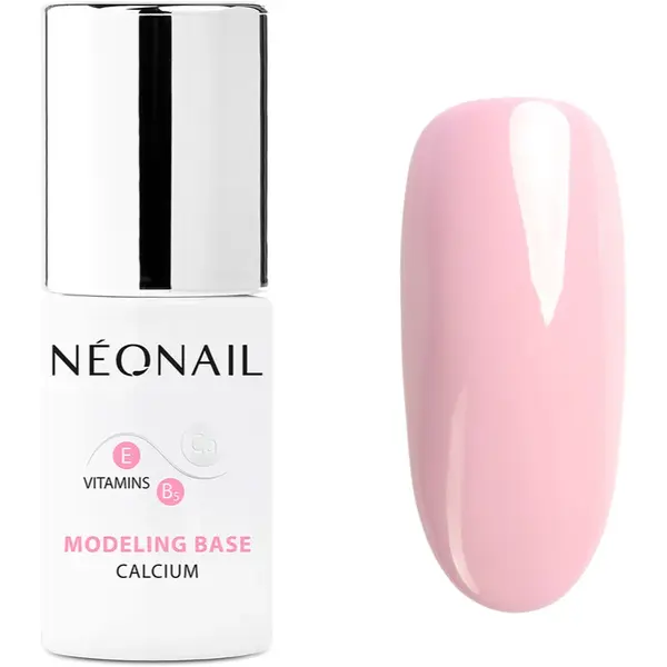 NEONAIL Modeling Base Calcium baza gel pentru unghii cu calciu culoare Blush Boomer 7,2 ml