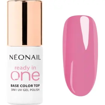 NEONAIL Ready In One 3in1 UV Gel Polish lac de unghii sub forma de gel cu pulbere de diamante