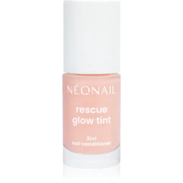 NEONAIL Rescue Glow Tint 3in1 Nail Conditioner lac de unghii pentru ingrijire culoare Peachy Peach 7.2 ml