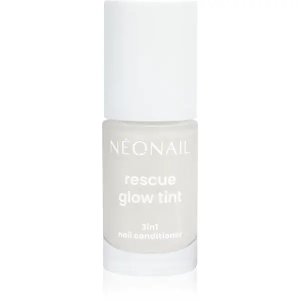 NEONAIL Rescue Glow Tint 3in1 Nail Conditioner lac de unghii pentru ingrijire culoare Milky White 7.2 ml