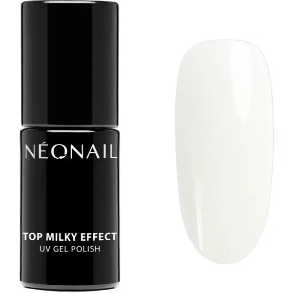 NEONAIL Top Milky Effect lac gel de unghii pentru acoperirea superioară culoare Creamy 7.2 ml