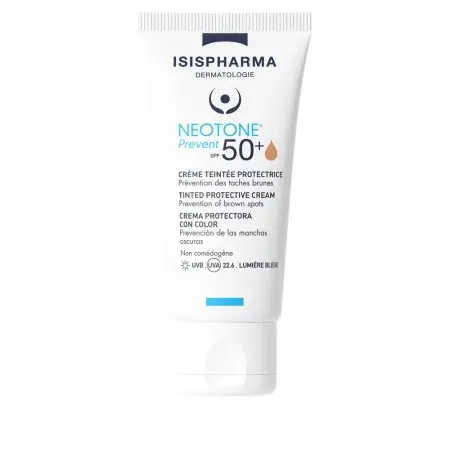 Neotone Prevent SPF50+ – Crema nuantatoare protectoare pentru pete pigmentare – 30 ml, IsisPharma