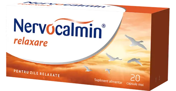 Nervocalmin relaxare, 20 capsule, Biofarm