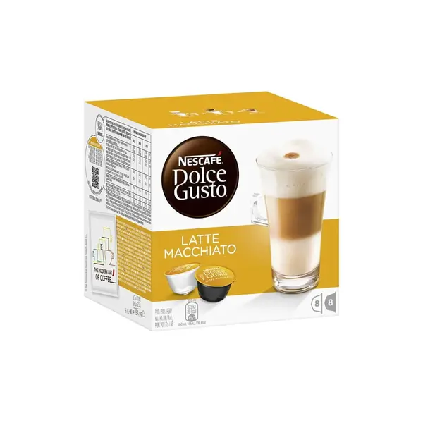 Nescafe Dolce Gusto latte machiatto 16 capsule/cutie Nescafe Dolce Gusto latte machiatto 16 capsule/cutie