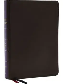 NET Bible, Full Notes Edition (NET, Black Leathersoft, Comfort Print). Holy Bible/Thomas Nelson