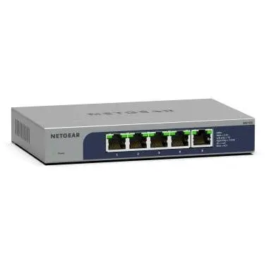 netgear NETGEAR MS105-100EUS switch fara management 2.5G Ethernet (100/1000/2500) Power over Ethernet (PoE) Suport 1U